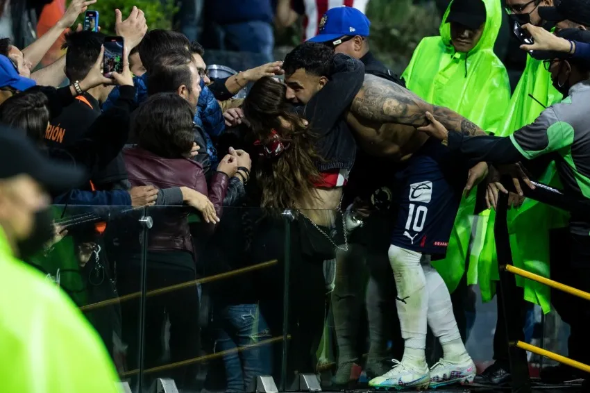 MIGUEL PONTÓN Alexis Vega celebrando su pase a la Final del CL23
