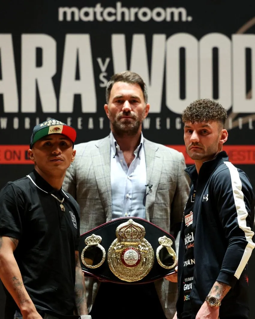 TWITTER: @DAZNBoxing Bronco Lara perdió ante Leigh Wood