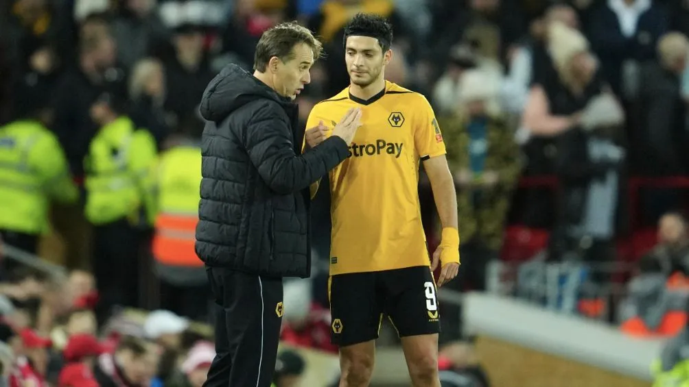 AP Lopetegui junto a Jiménez