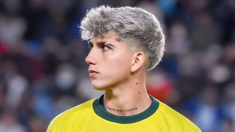 INSTAGRAM: @kevinalvarez_c Kevin Álvarez en un partido de Pachuca