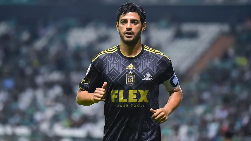 MEXSPORT Carlos Vela durante el encuentro ante León