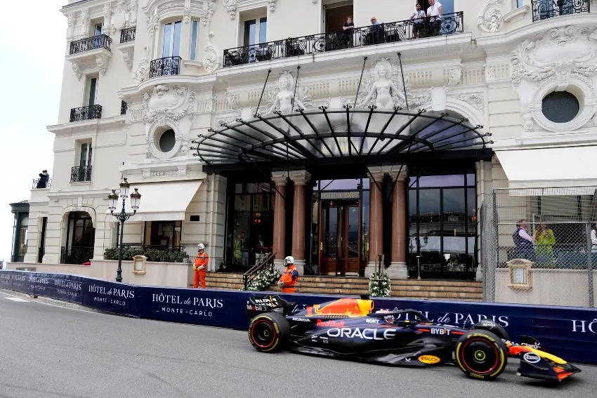 AP Checo Pérez en el GP de Mónaco