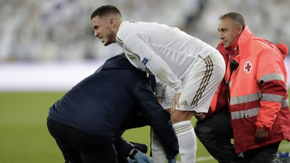 AP Eden Hazard se la vivió más tiempo lesionado que en la cancha como jugador merengue