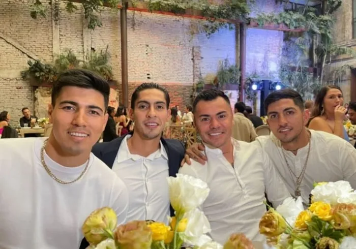 Instagram @gutigalaviz Guti, Aguirre, Manny y Pocho