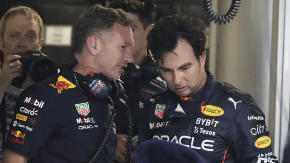 AP Pérez y Horner durante una sesión