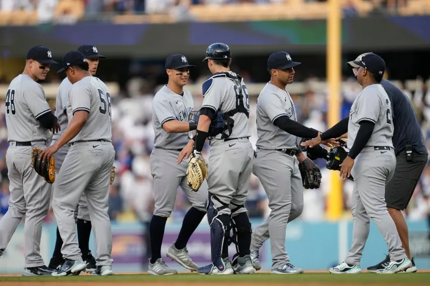 AP Yankees venció a los Dodgers