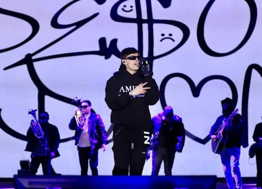 TWITTER: @pesopluma Peso Pluma, cantante regional mexicano