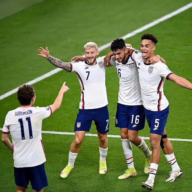 INSTAGRAM: @pepi_ricardo Ricardo Pepi celebrando un gol con EUA