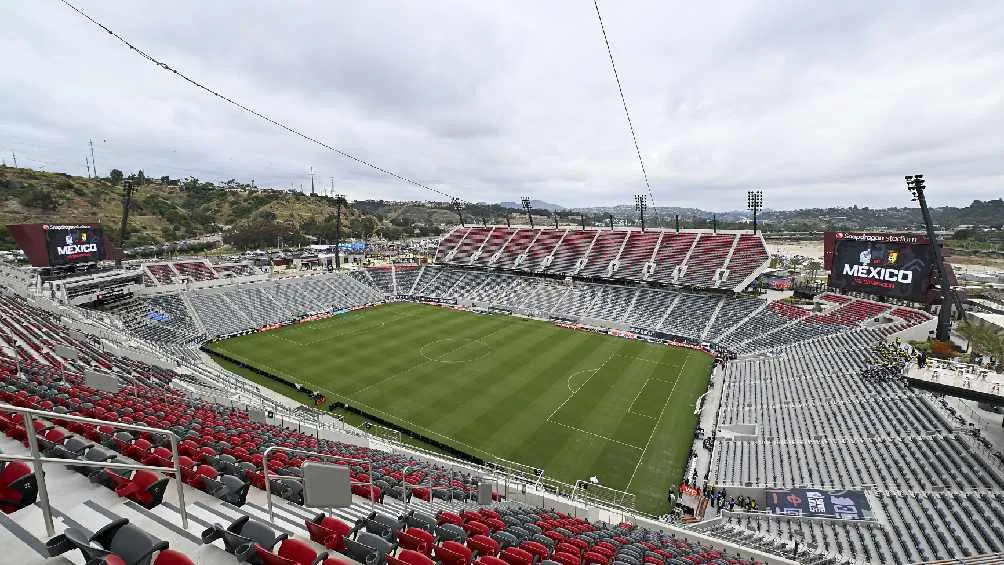 TWITTER @miseleccionmx El Tri jugó en el Snapdragon Stadium