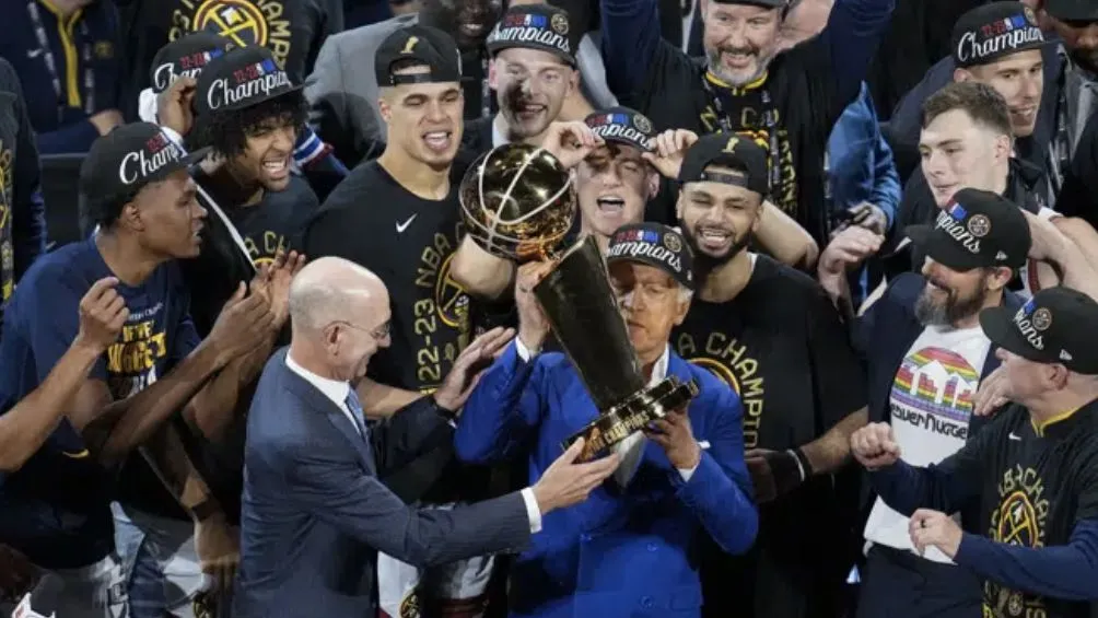 AP Los Nuggets se proclamaron campeones de la NBA