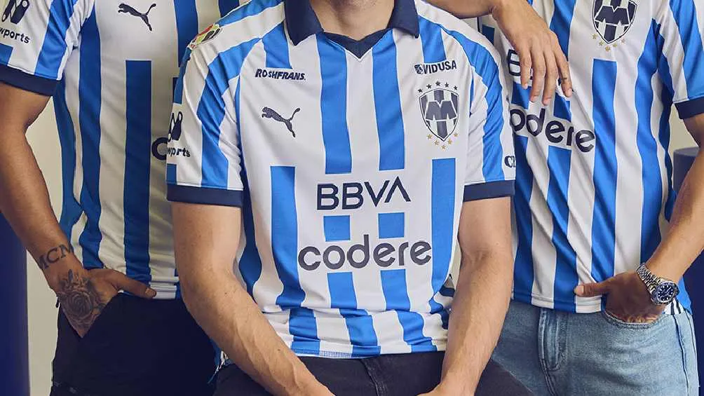 TWITTER @Rayados Rayados hizo cambios importantes a su playera