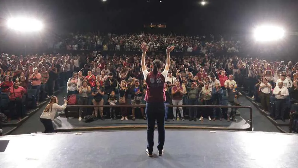 TWITTER @Claudiashein La jefa de Gobierno dejará su puesto este viernes