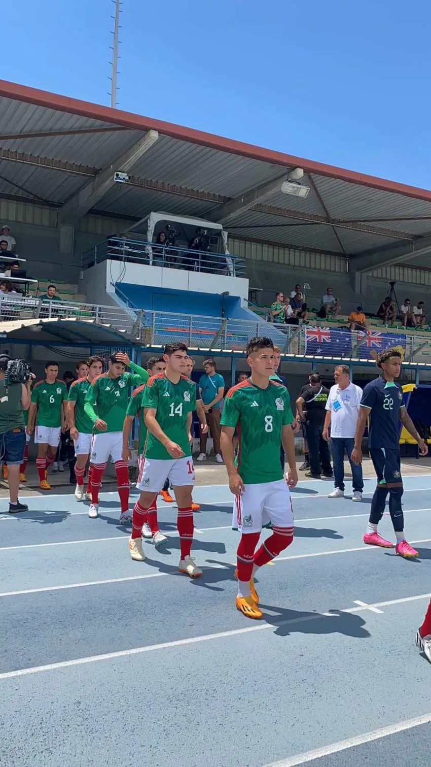 TWITTER: @miseleccionmx México perdió ante Australia en Maurice Revello