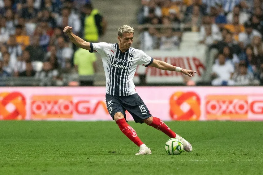 MEXSPORT Héctor Moreno en un partido de Rayados