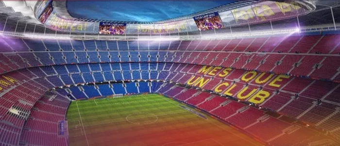 TWITTER @fcbarcelona_es El futuro Spotify Camp Nou