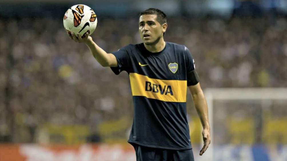 AP Riquelme en su época como jugador