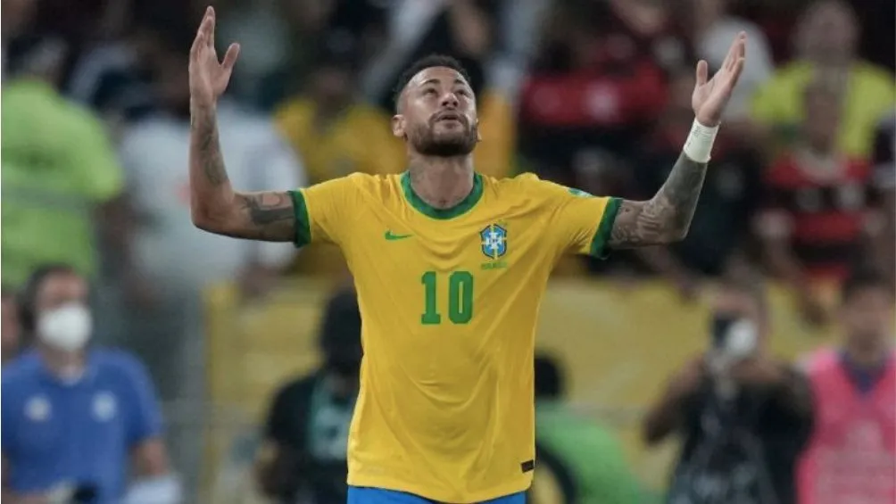 AP Neymar con Brasil en el Mundial de Qatar