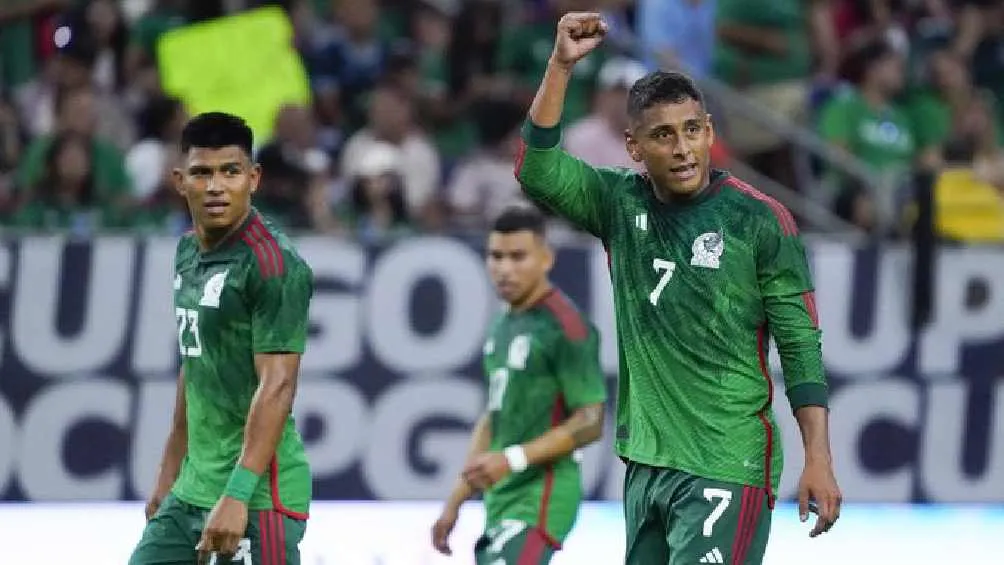TWITTER @miseleccionmx Romo marcó el primero en el minuto 1