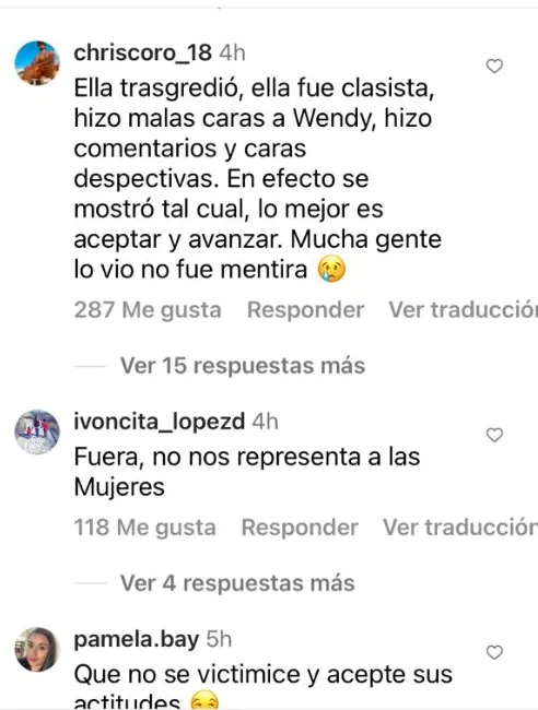 INSTAGRAM: @ferk_q Fans de Wendy Guevara reprocharon la actitud de Ferka dentro de la casa.