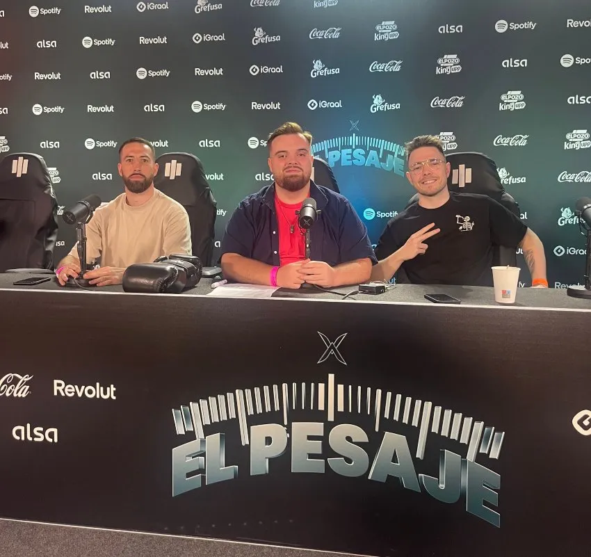 @IbaiLlanos Llanos en el pesaje de LVDA3