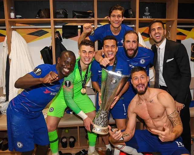 INSTAGRAM @chelseafc Chelsea festejando el título