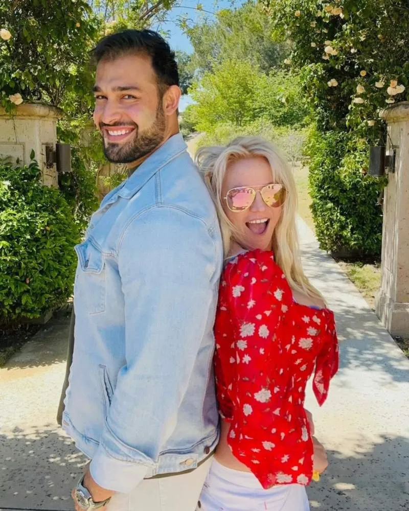INSTAGRAM: @britneyspears Britney habría estado acompañada de su esposo, el actor Sam Asghari.
