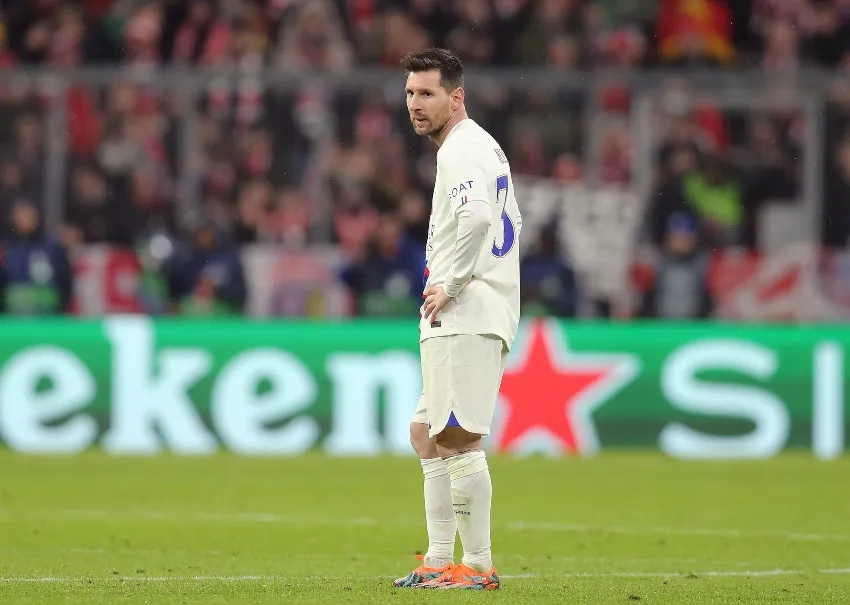 MEXSPORT Messi en Champions League