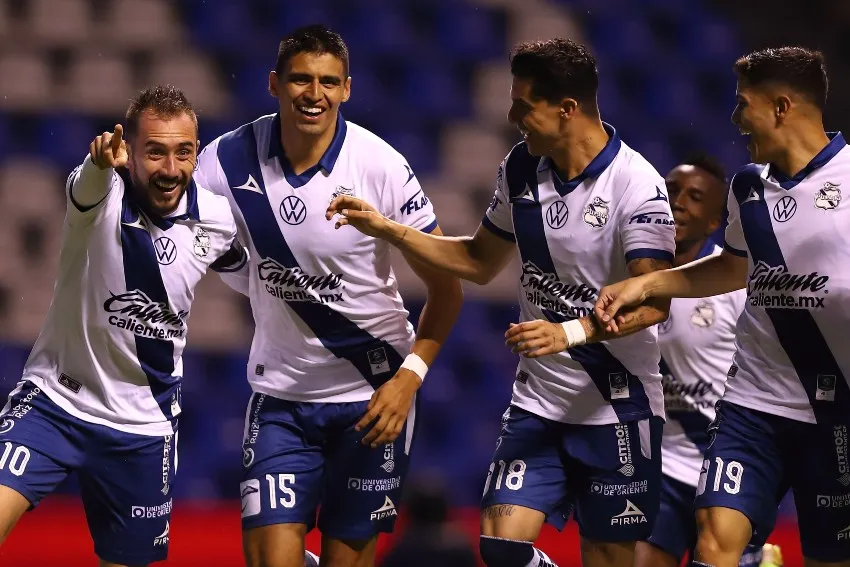MEXSPORT Puebla en celebración de gol