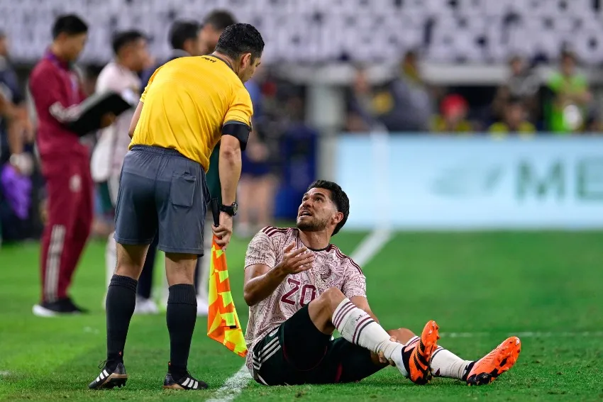 MEXSPORT Henry Martín en el juego vs Costa Rica