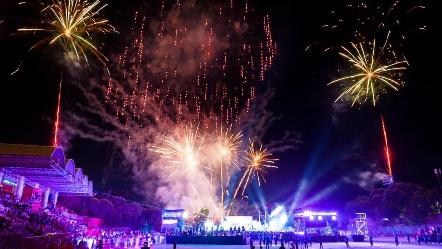 TWITTER: @SSalvador2023 Ceremonia de Clausura de San Salvador 2023