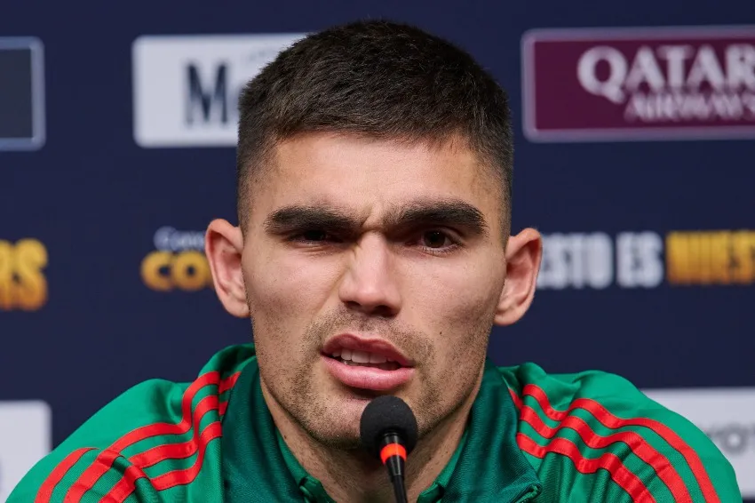 MEXSPORT Johan Vásquez en conferencia de prensa del Tri