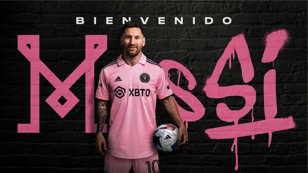 TWITTER: @InterMiamiCF Lio Messi fue presentado en Miami