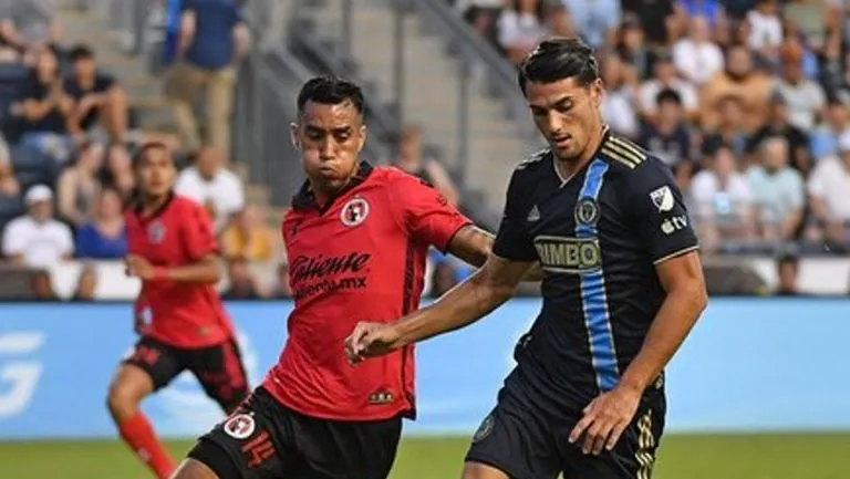 TWITTER @LigaMX Xolos contra Philadelphia Union