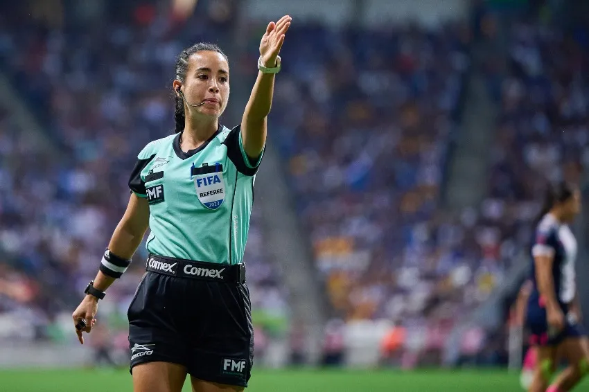 MEXSPORT Katia García, silbante mexicana