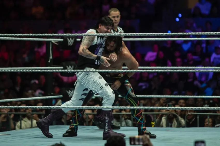 MIGUEL PONTÓN Dominik Mysterio en la función de la Arena Ciudad de México