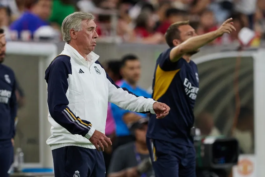 MEXSPORT Ancelotti en la Pretemporada en EU