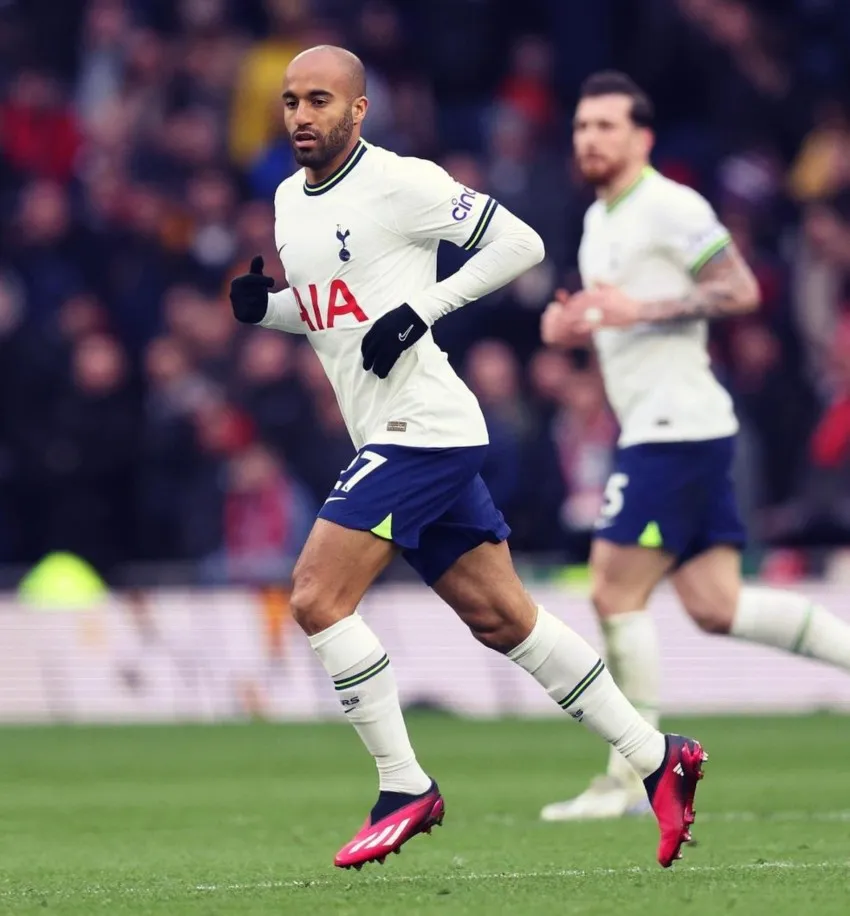 @lucasmoura7 Lucas Moura en su paso por el Tottenham