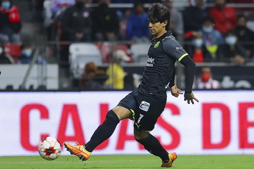 MEXSPORT JJ Macías, delantero de las Chivas