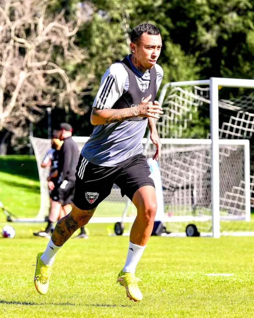 Martín Rodríguez con DC United