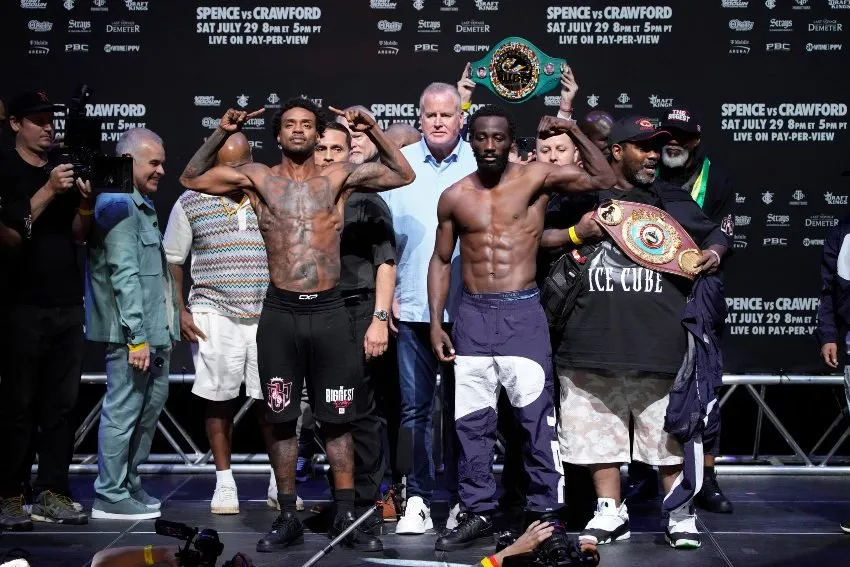 AP Spence Jr. y Crawford se enfrentarán en el T-Mobile Arena
