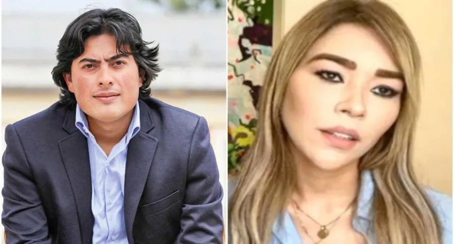 CAPTURA DE PANTALLA: TWITTER Nicolás Petro y Daysuris Vázquez fueron detenidos