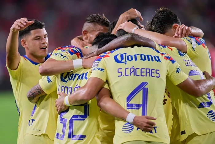 MEXSPORT América festeja un gol frente a St. Louis City