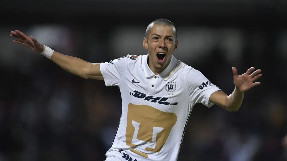 MEXSPORT El delantero durante su temporada de debut con Pumas