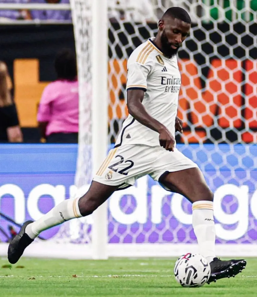 INSTAGRAM: @toniruediger Rüdiger en partido amistoso