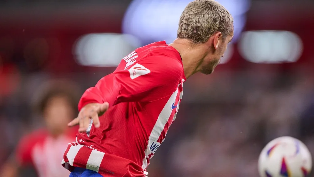 MEXSPORT Antoione Griezmann durante el partido en el Estadio BBVA