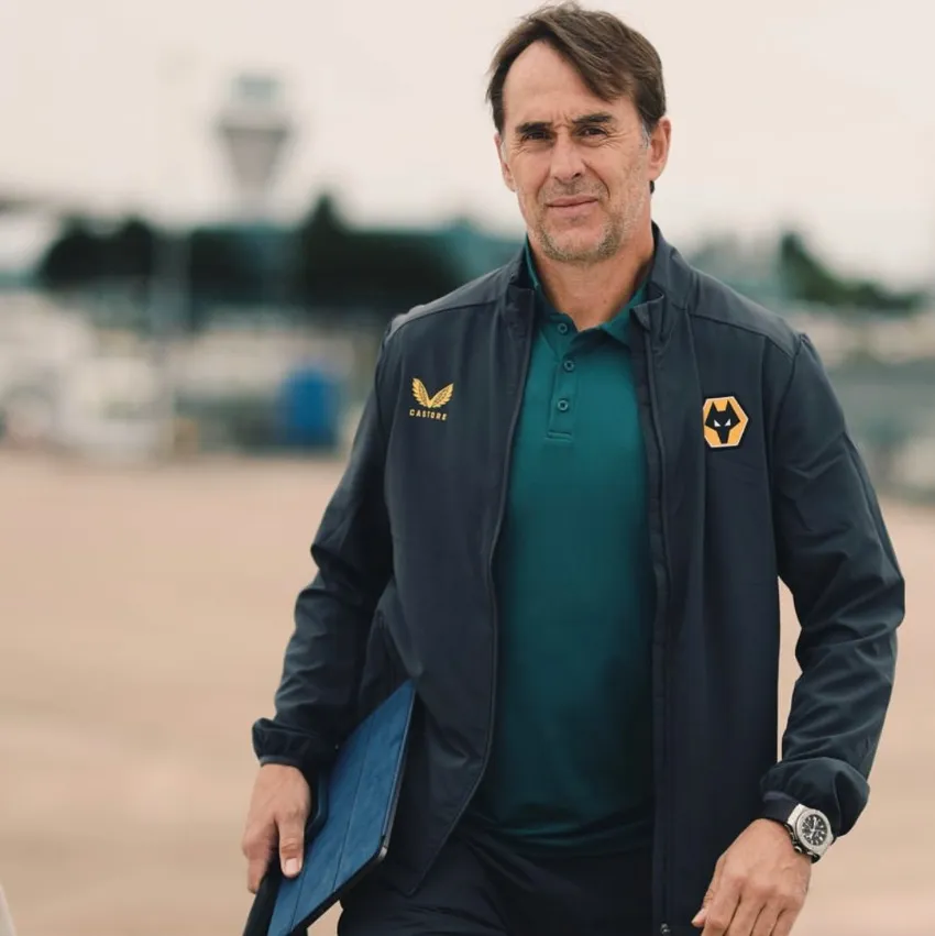 INSTAGRAM: @wolves Julen en un viaje con los Wolves