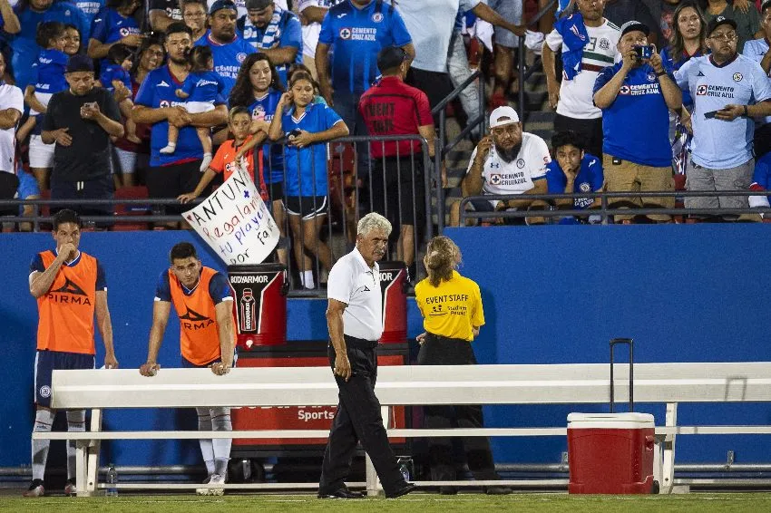 MEXSPORT Tuca Ferretti en la Leagues Cup con el Cruz Azul