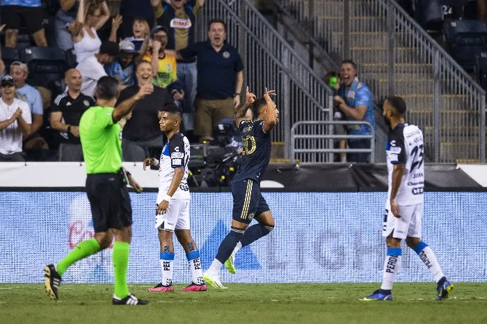 MEXSPORT Jesús Añez celebrando el gol