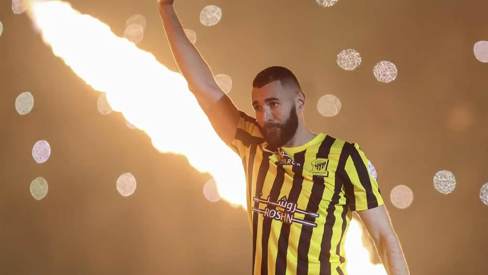 AP Benzema llegó a la Liga