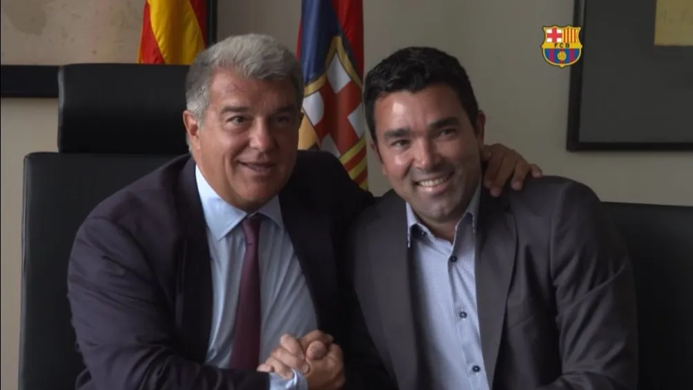 CAPTURA DE PANTALLA Deco es el nuevo director deportivo del Barcelona